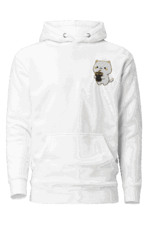 Sudadera con capucha Zelyor Essential Blanca